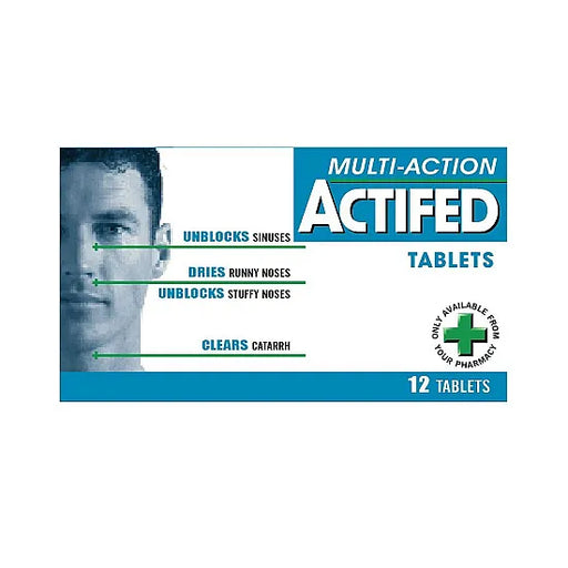 Actifed Multi-Action Tablets