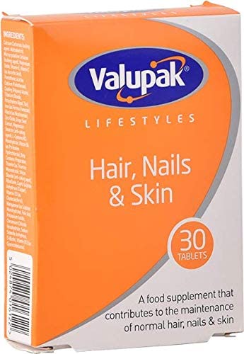 Valupak Hair Nail & Skin OAD 30 Tablets