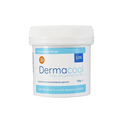 Dermacool 1% Menthol Aqueous Cream Tub - 500g
