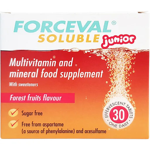 Forceval Junior Multi Vitamin - 30 Soluble Tablets