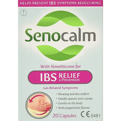 Senocalm IBS Relief & Prevention - 20 Capsules - Pack of 4