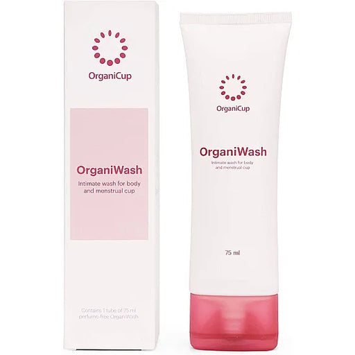 OrganiCup OrganiWash Menstrual Cup Cleaner and Body Wash - 75ml