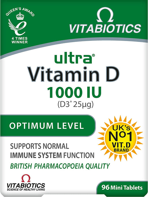 Ultra Vitamin D3 2000iu - 96 Tablets