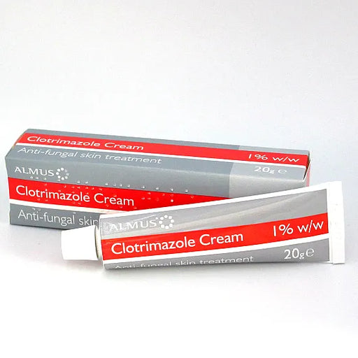 Clotrimazole Cream 1% Fungal Treatment 20g (Brand may vary)