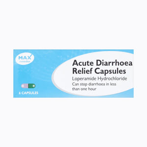Max Remedies Diarrhoea Relief - 6 Capsules