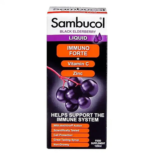Sambucol Immuno Forte Black Elderberry Formula - 120ml