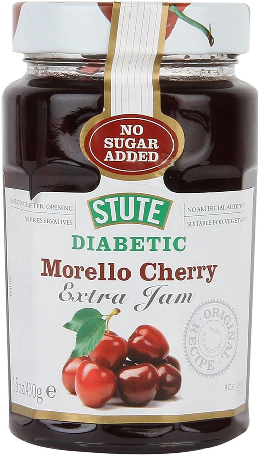 Stute Diabetic Jam Morello Cherry 430g