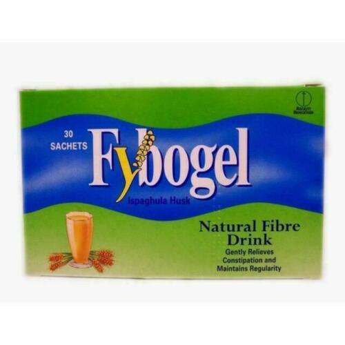Fybogel Plain Natural Fibre Drink 30 Sachets Relieves Constipation