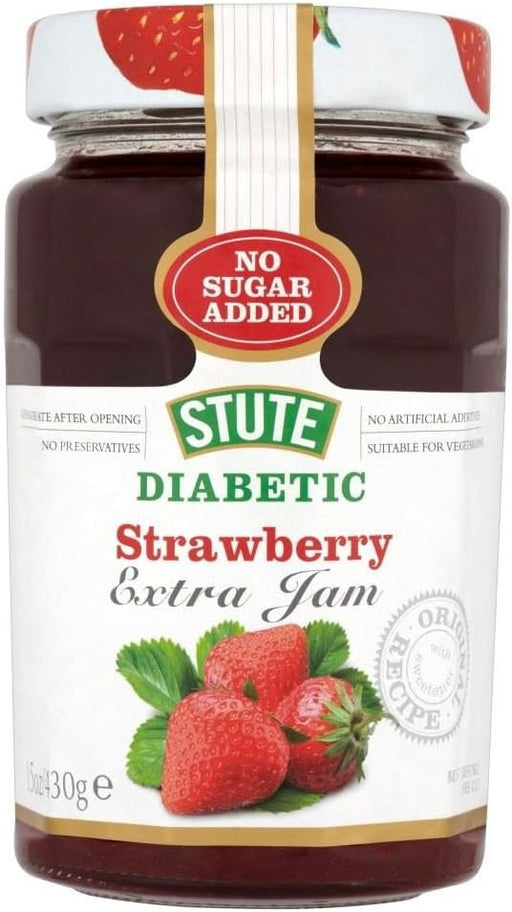 Stute Diabetic Jam Strawberry 430g