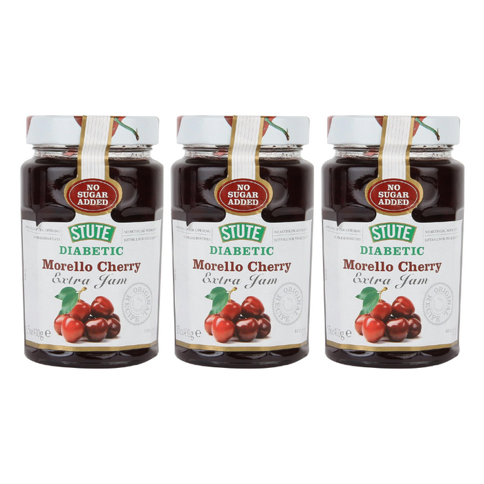 Stute Diabetic Jam Morello Cherry 430g