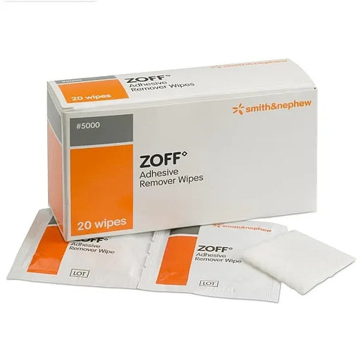 Zoff 20 Adhesive Remover Wipes